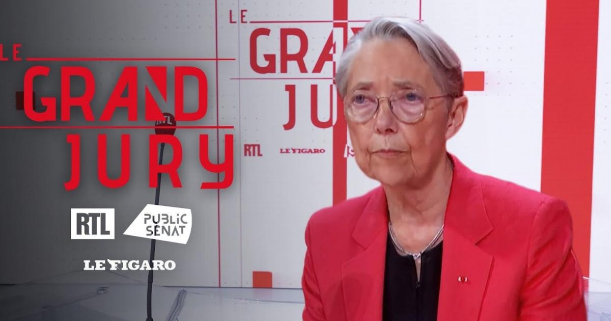 Elisabeth Borne est l'invitée du Grand Jury RTL - Public Sénat - Le Figaro