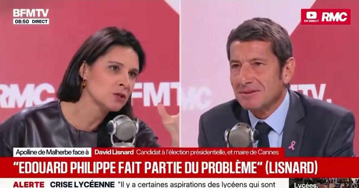 «Est-ce qu'il faut pas être du matin pour présider la France?»: Apolline de Malherbe épingle David Lisnard sur sa ponctualité