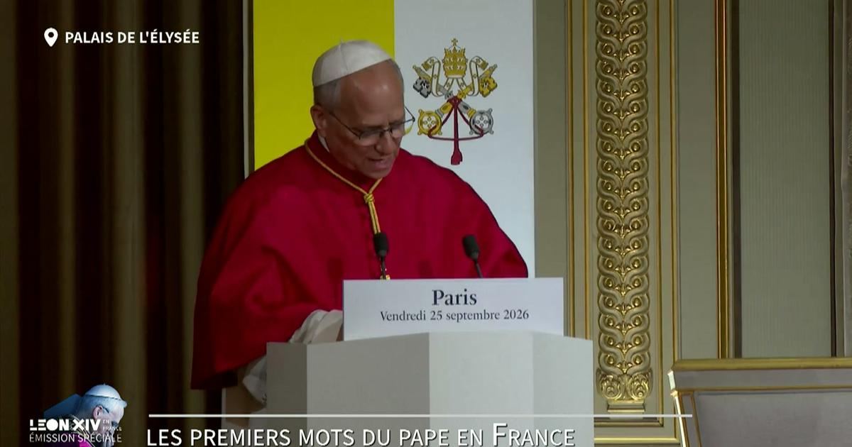 Euthanasie, laïcité, IA... Le discours en intégralité du pape Léon XIV à l'Élysée