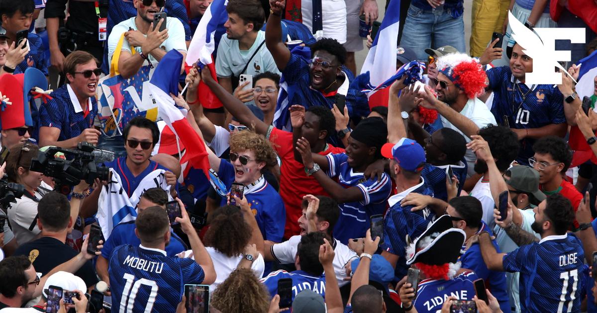Ce qu'on pensé les supporters après la qualification de la France pour la demi-finale