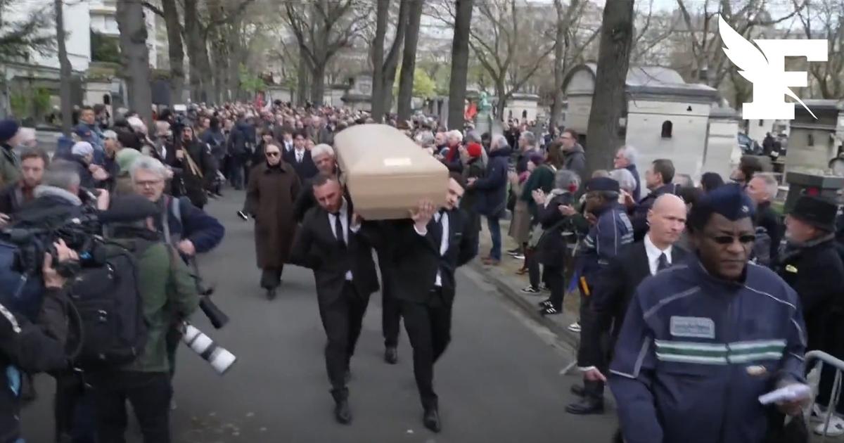 Les images de l'arrivée du cercueil de Lionel Jospin, sous les applaudissements