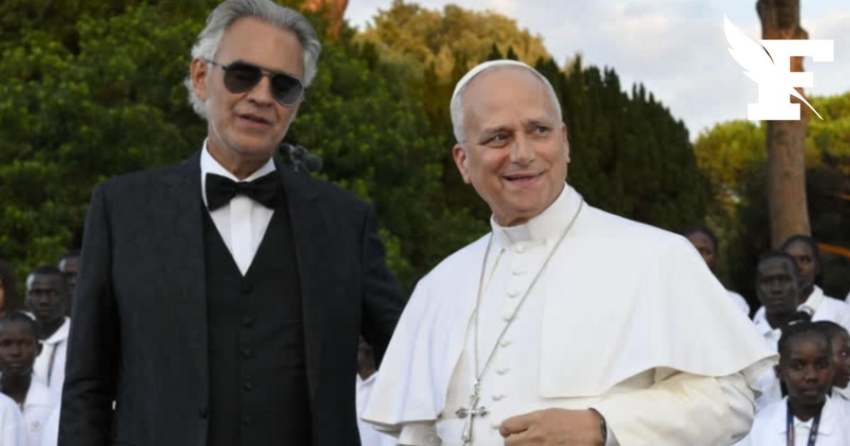 800 ans de la mort de Saint-François d'Assise : Andrea Bocelli chante pour la paix devant le pape Léon XIV