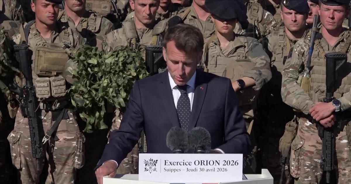 «L'exercice Orion aura permis de montrer la capacité des Européens à agir ensemble», se félicite Emmanuel Macron
