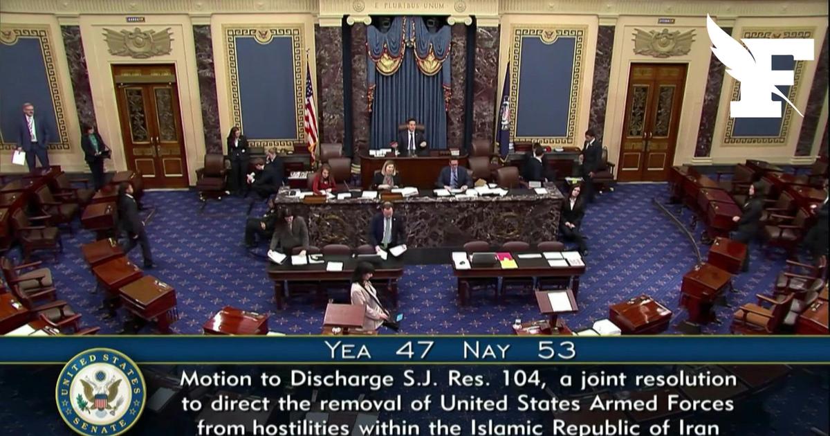 Le Sénat américain refuse de limiter les pouvoirs de Trump contre l'Iran