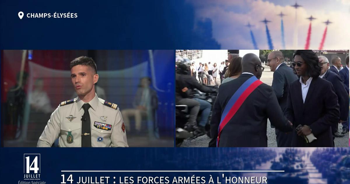 Défilé du 14 juillet : «Cette année, on aura à la fois des troupes à pied survoler simultanément par un appui aérien», commente le chef de bataillon Matthieu