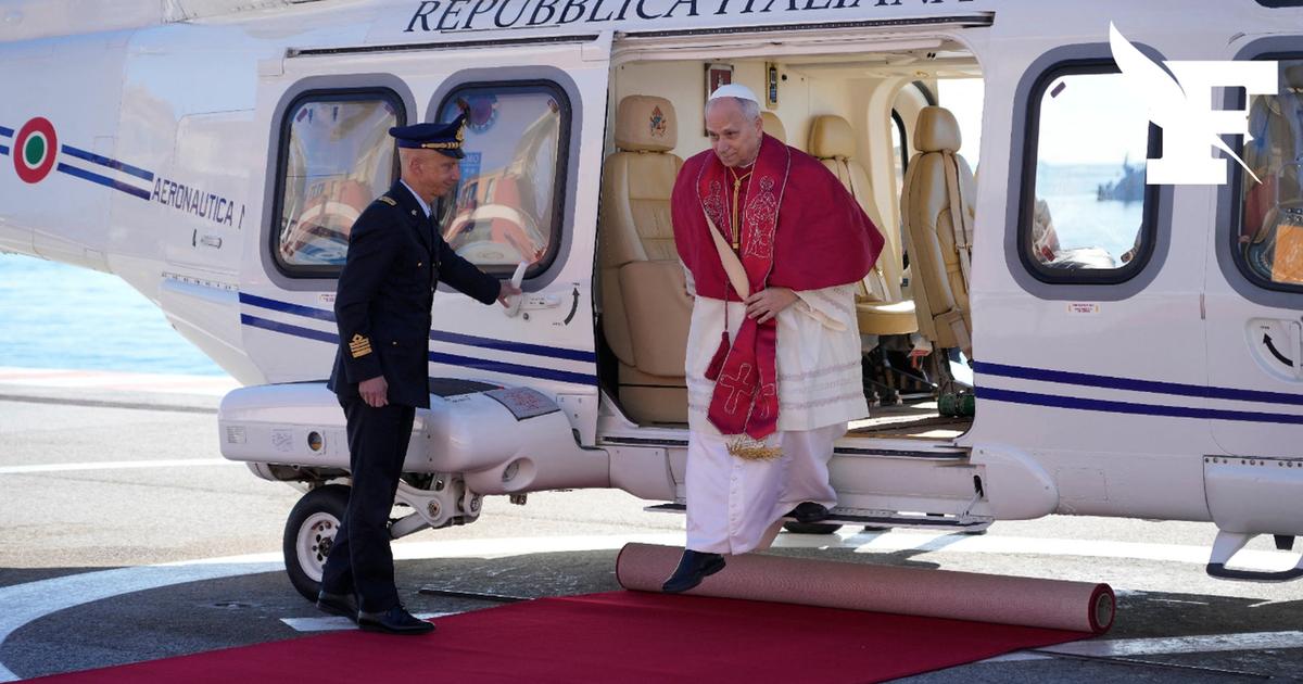 Les images de l'arrivée du pape Léon XIV à Monaco