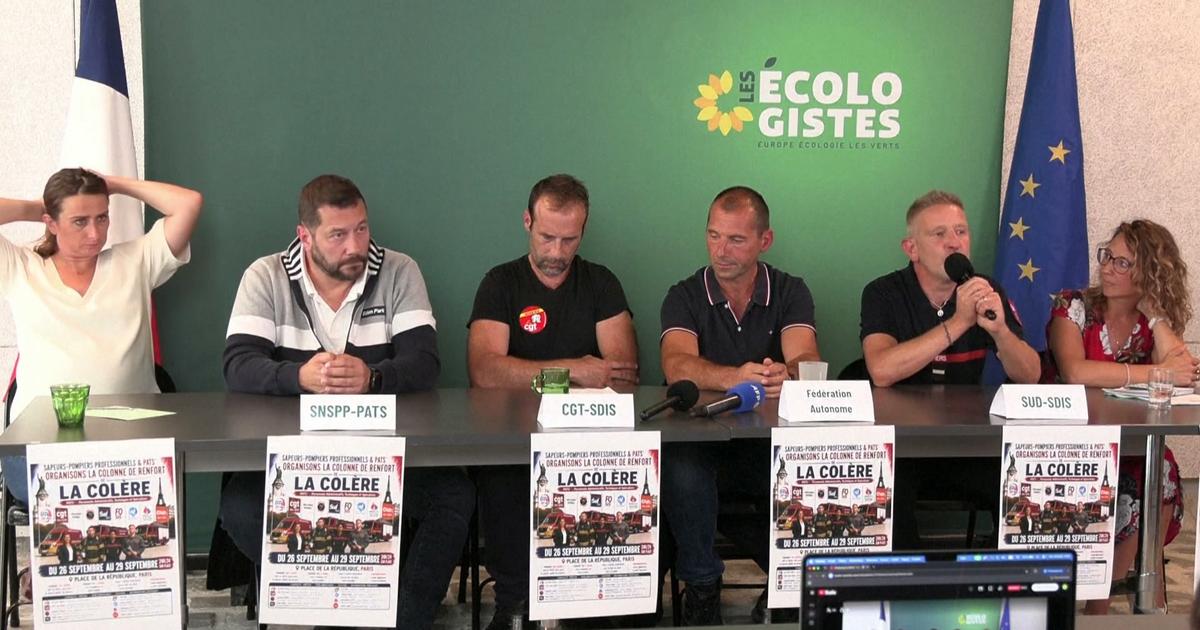 «Camp de base» à République, manifestations, rencontres avec les élus : l'intersyndicale des pompiers détaille le déroulé de son mouvement «Septembre rouge»