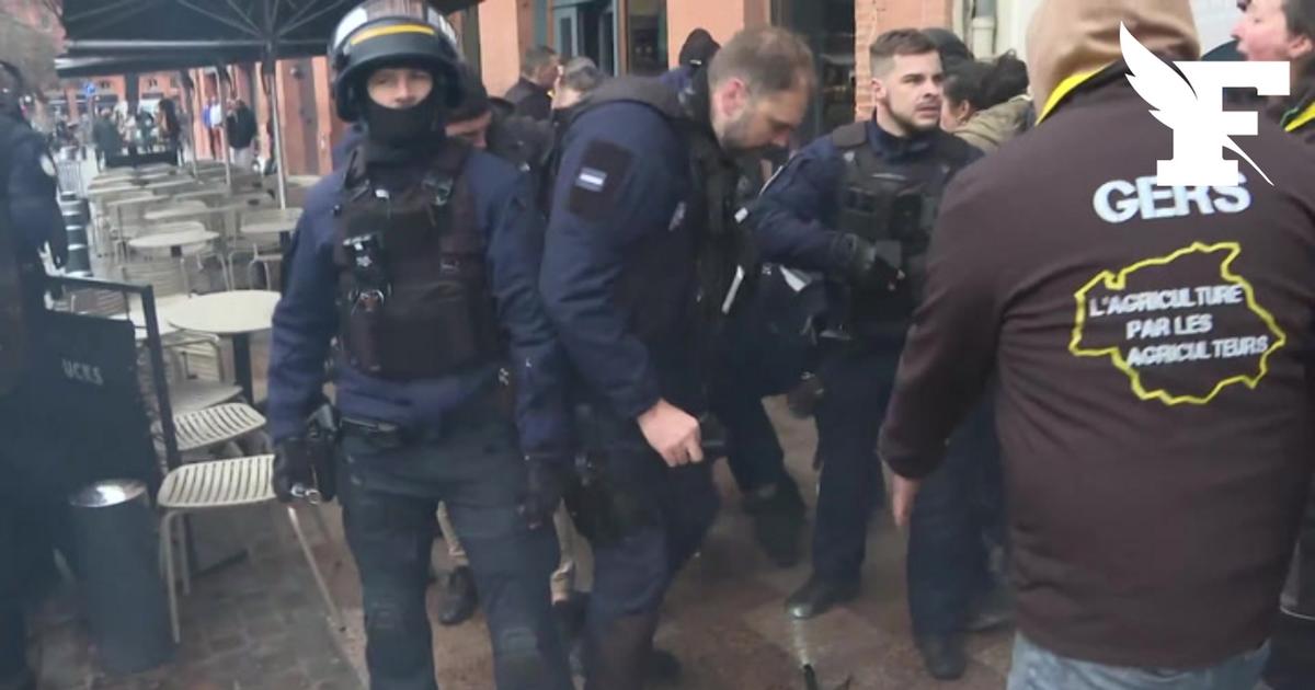 Des tensions éclatent entre agriculteurs et forces de l&rsquo;ordre à Toulouse