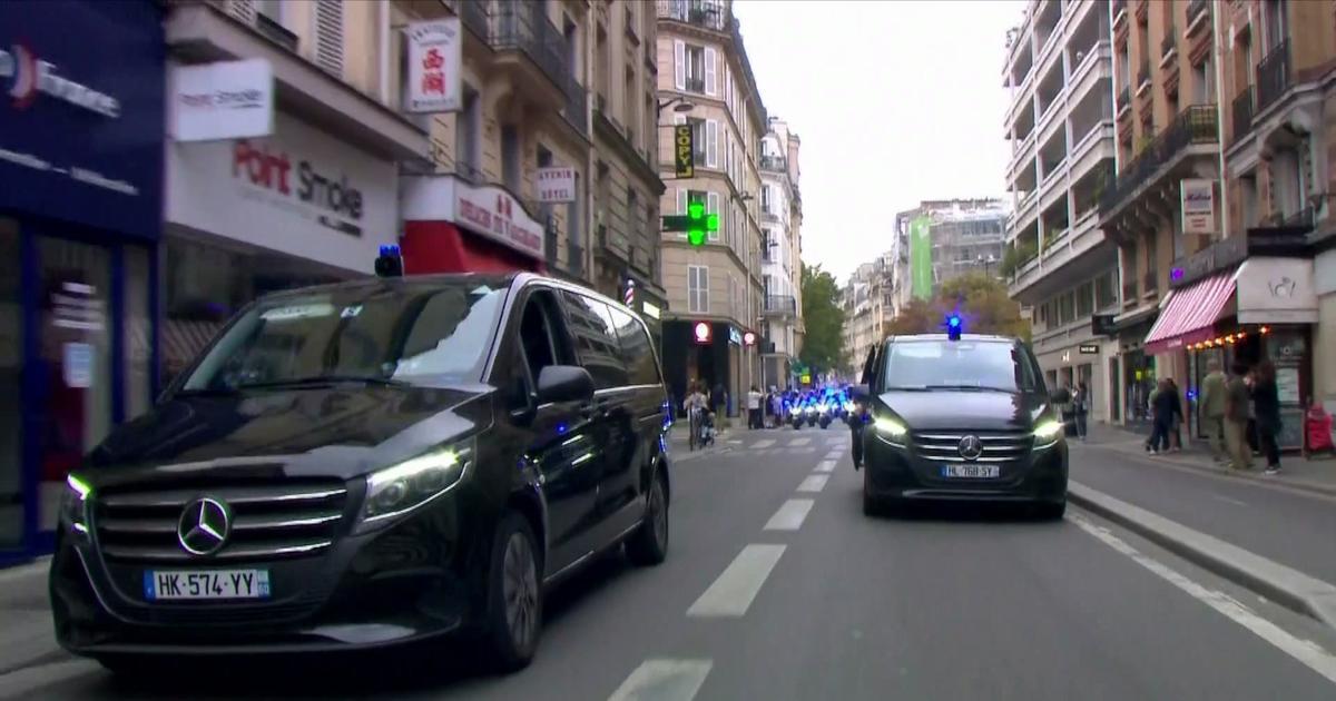 Les images de Léon XIV qui se rend à l'Institut Catholique de Paris