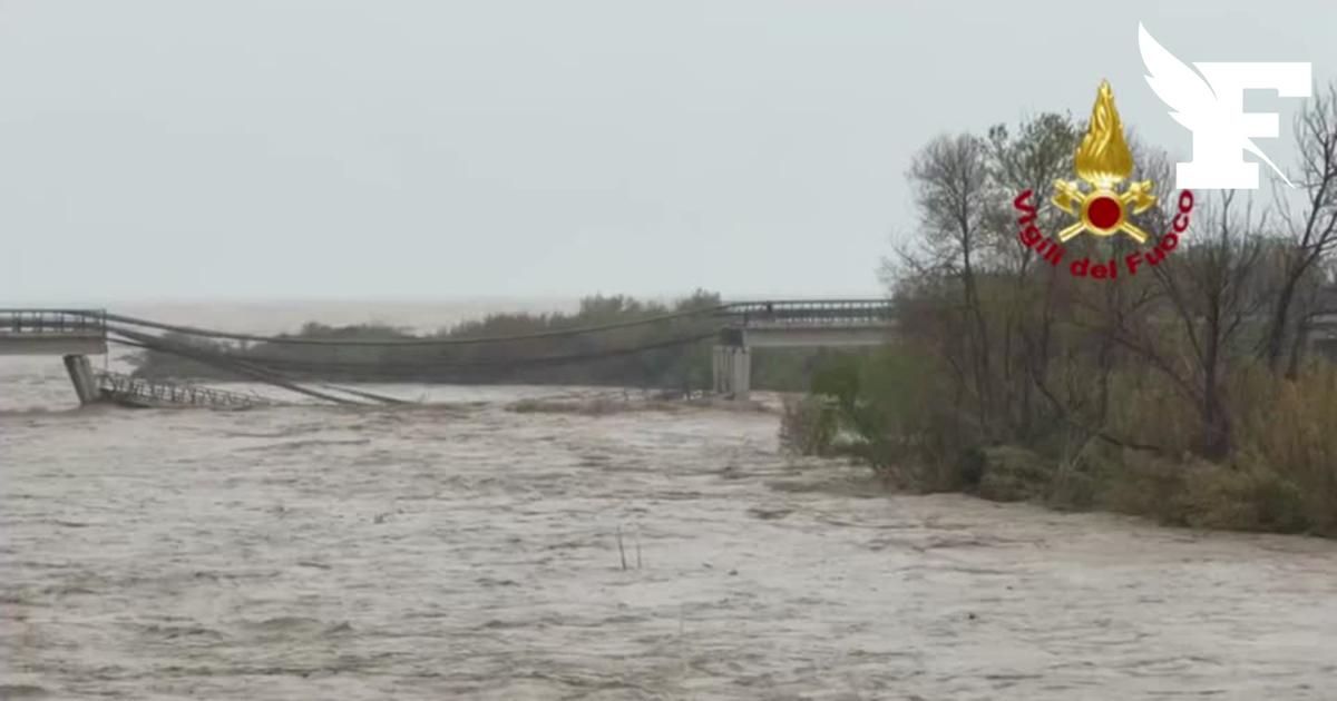 Italie: un pont s'effondre à la suite de fortes pluies