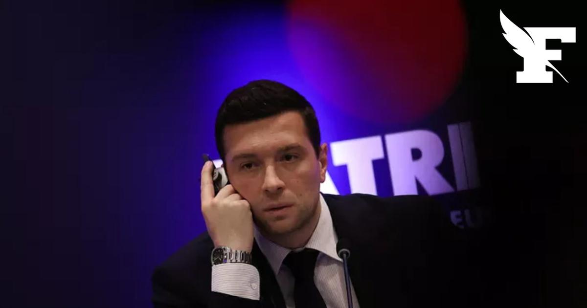 Jordan Bardella affirme qu'en cas de victoire à l'élection présidentielle, il enlèverait le drapeau européen du perron du palais de l'Élysée