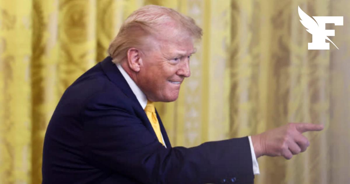 Donald Trump accuse le «shutdown» et les démocrates de la faible hausse du PIB américain en 2025