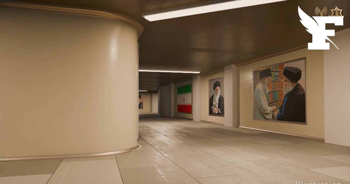 Iran : les images d’une vidéo 3D du bunker souterrain de Khamenei diffusée par Israël