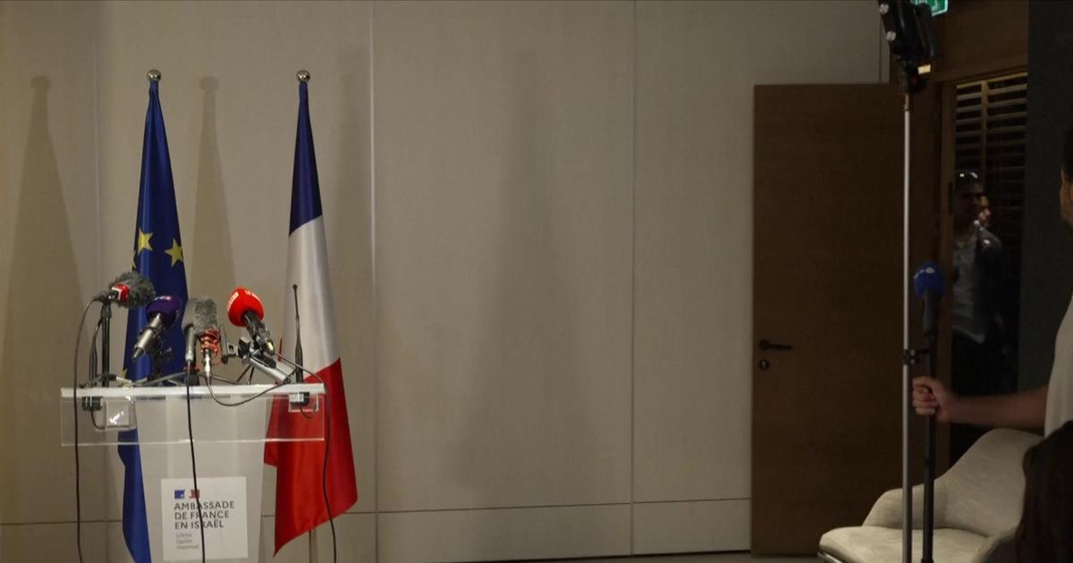 Israël: des sirènes d'alarme anti-aérienne retardent la conférence de presse de Jean-Noël Barrot à l'aéroport Ben Gourion