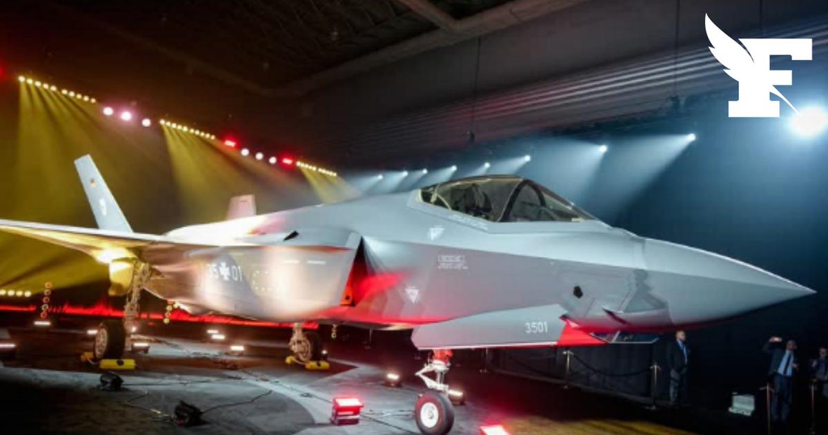 Les images du premier avion de chasse F-35 remis par les États-Unis à l'Allemagne