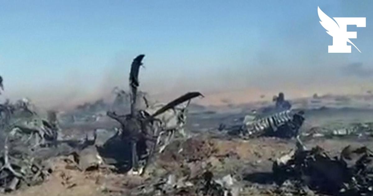 Guerre en Iran: les Gardiens de la révolution montrent les images de l'épave calcinée d'un «avion américain»