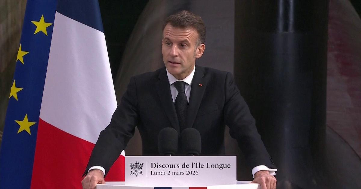 «Le futur sous-marins nucléaire lanceur d’engins se nommera l’Invincible», déclare Emmanuel Macron