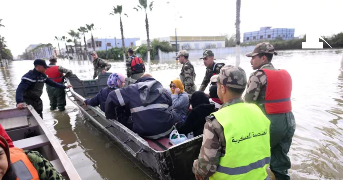 Inondations: plus de 50.000 personnes évacuées dans le nord du Maroc