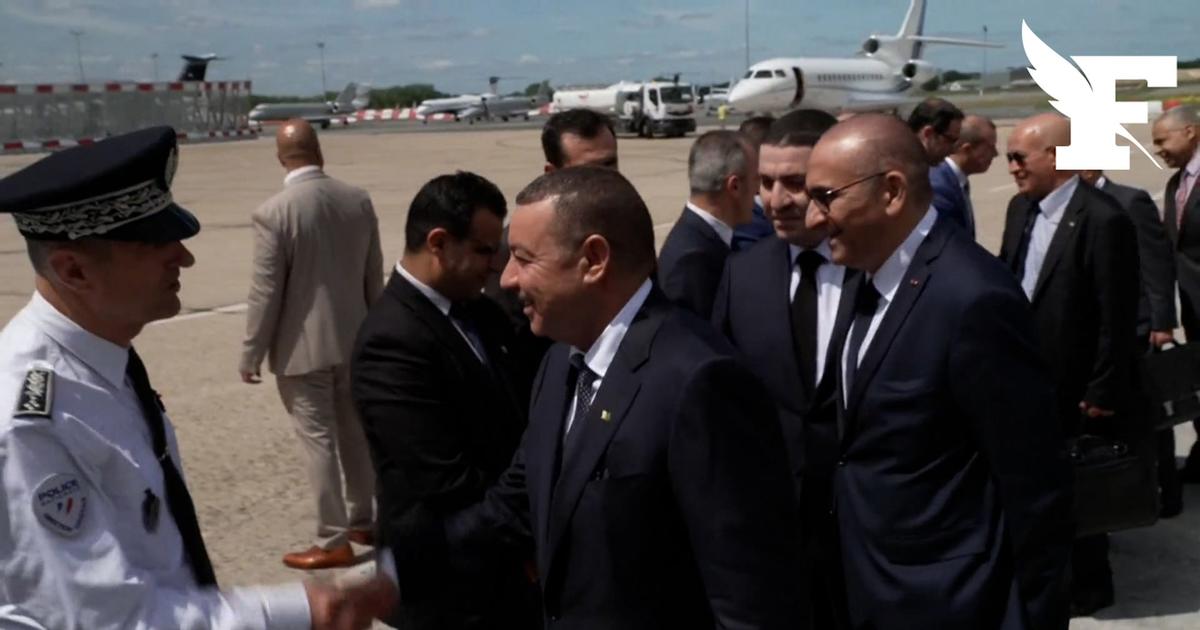 Laurent Nunez accueille le ministre de l'Intérieur algérien à l'aéroport du Bourget