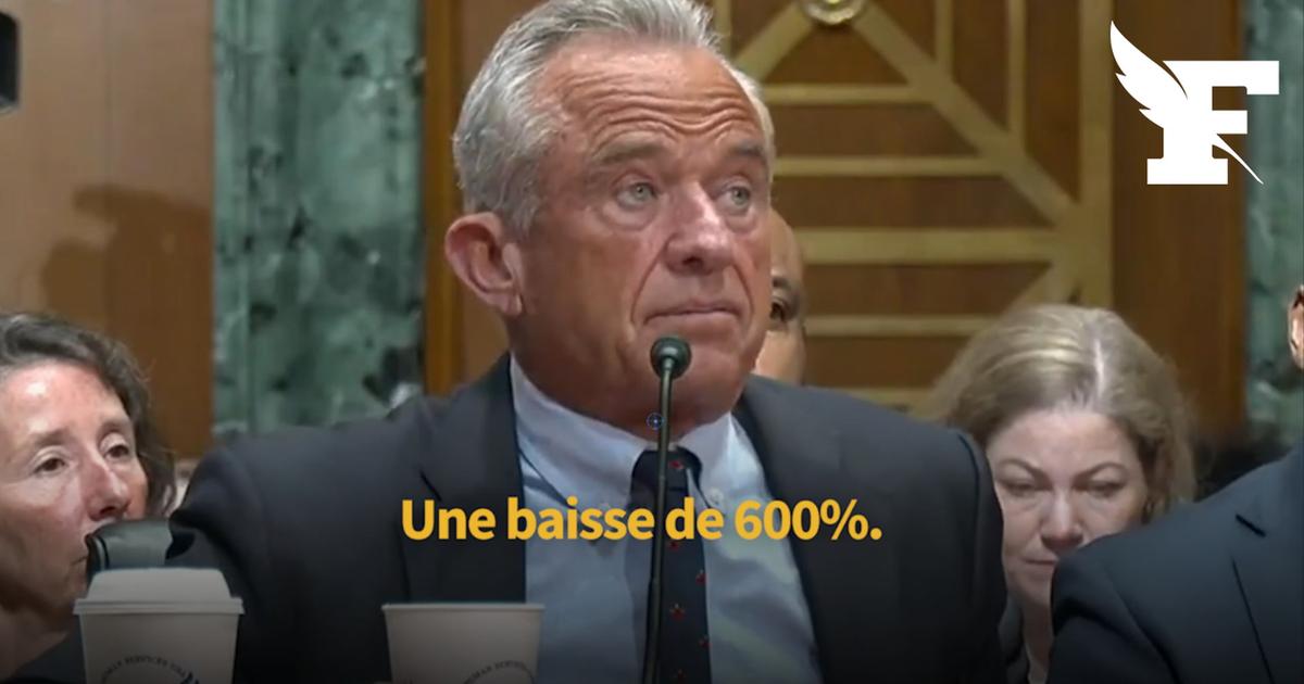 Donald Trump a «une autre façon» de calculer les pourcentages, assure Robert F. Kennedy Jr