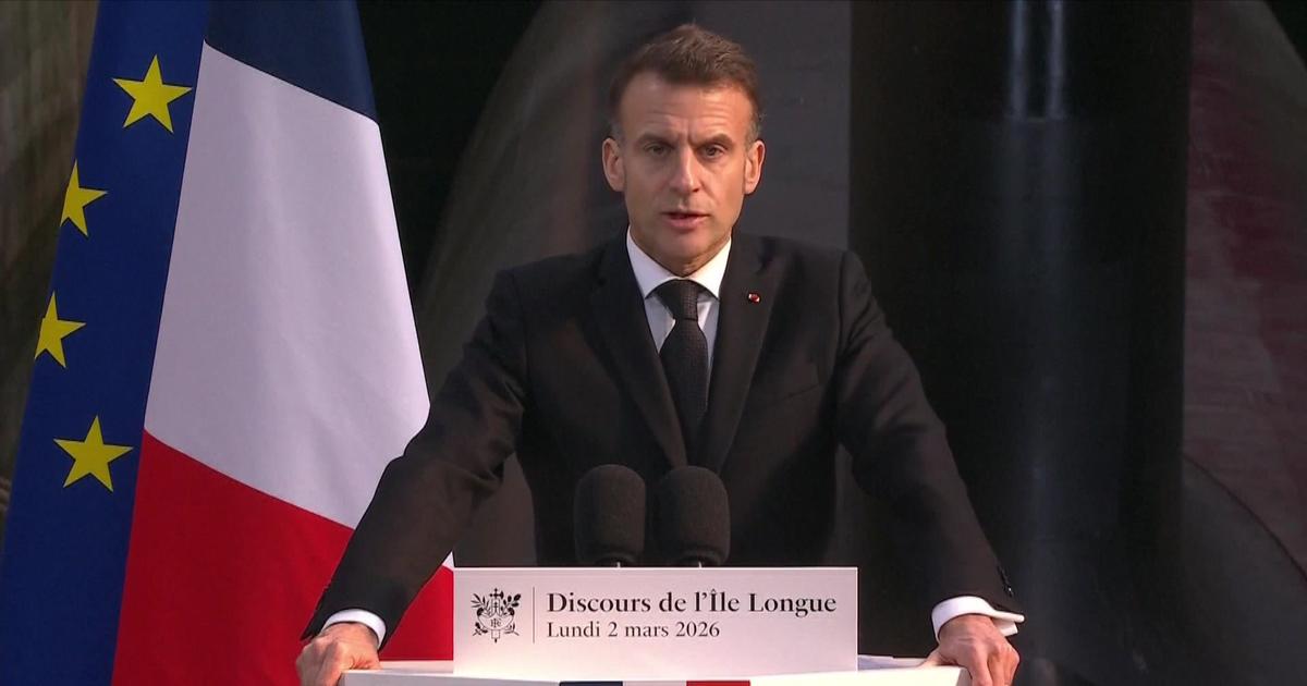 Dissuasion nucléaire: Emmanuel Macron défend un modèle de dissémination des forces aériennes stratégiques «dans la profondeur du continent européen»