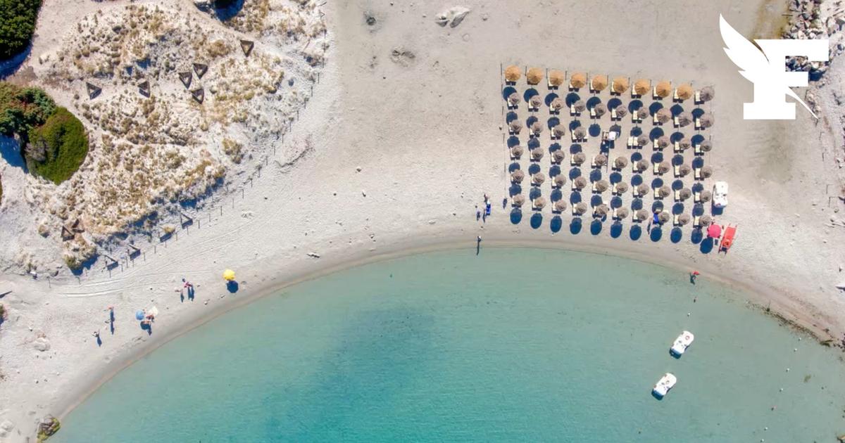 Cette plage en Sardaigne interdit désormais aux personnes âgées de 10 et 65 ans de planter des parasols dans le sable