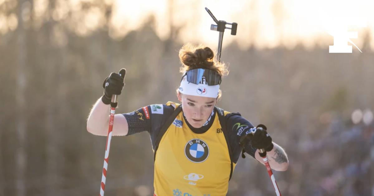 À 27 ans, la Française Lou Jeanmonnot remporte la Coupe du monde de biathlon