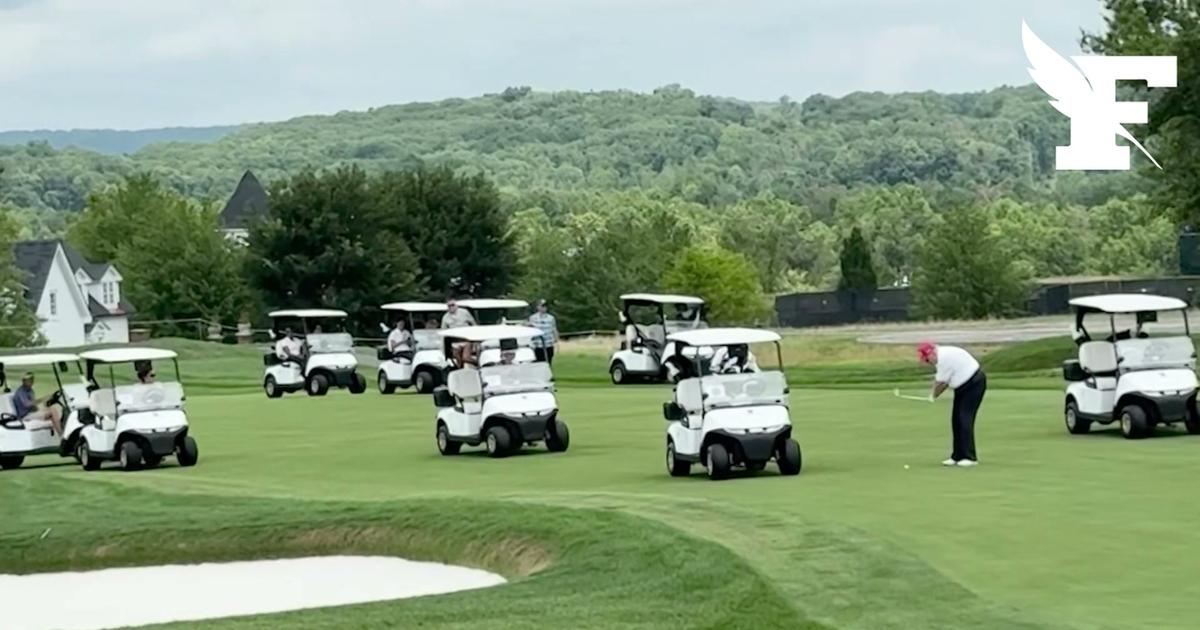 États-Unis : Trump publie une vidéo de son «coup gagnant» au golf