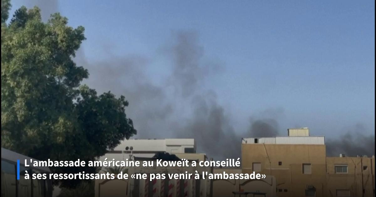 Les images de la colonne de fumée au dessus de l'ambassade américaine au Koweït