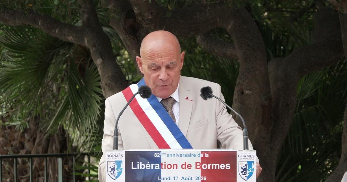Le Maire de Bormes-les-Mimosas applaudit les pompiers