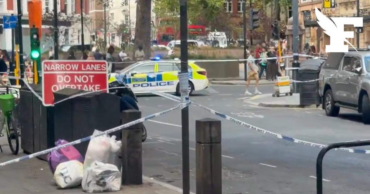 Londres : la police sécurise le périmètre après une attaque au couteau dans le centre-ville