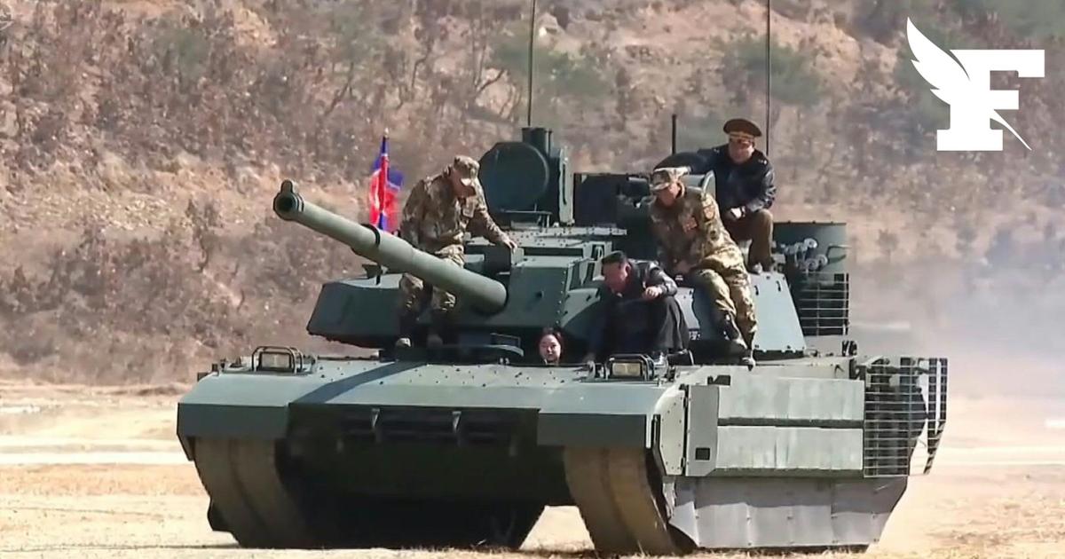 Corée du Nord: Kim supervise des exercices avec un nouveau char d'assaut
