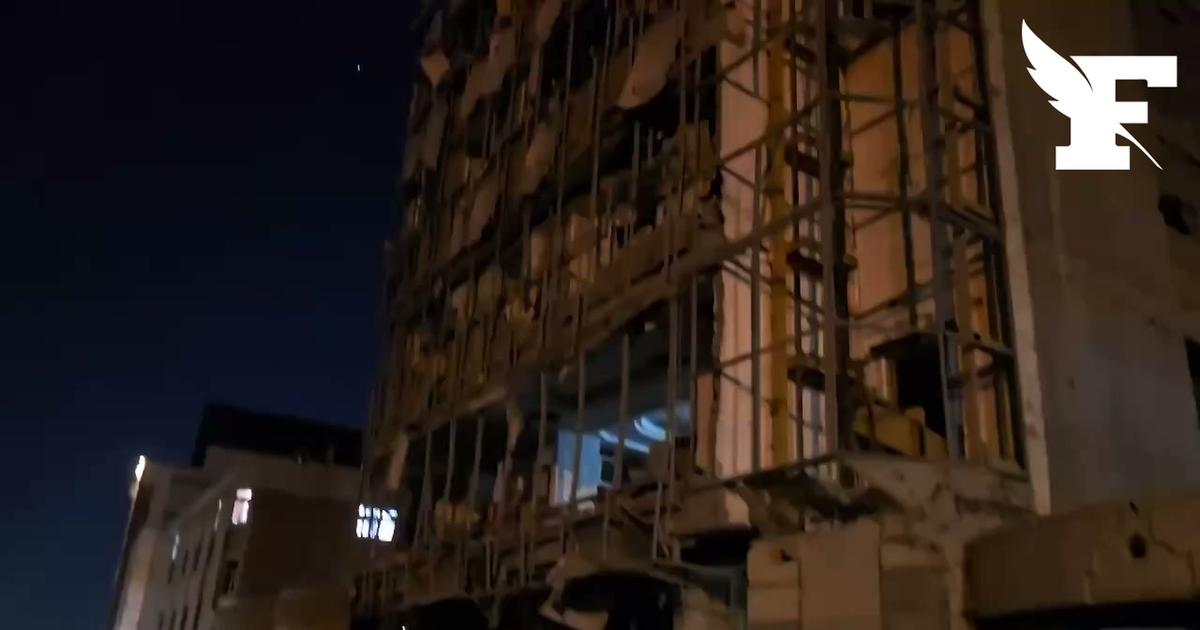 Frappes contre l'Iran: des dégâts filmés près de l'hôpital Gandhi à Téhéran