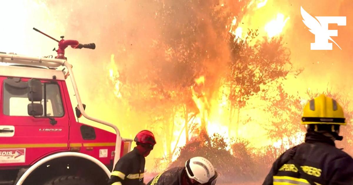 Incendie en Gironde : 22.000 hectares parcourus par les flammes