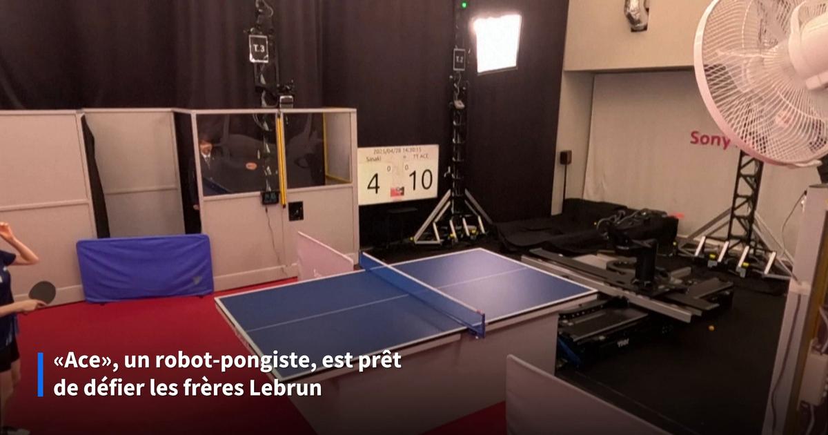 Le nouveau robot de Sony parvient a battre des professionnels du tennis de table