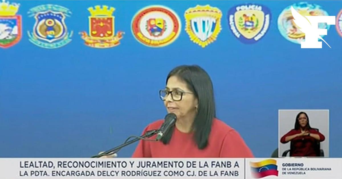Venezuela: la présidente par intérim invite l'opposante Machado, sans la nommer, à «rester à Washington»