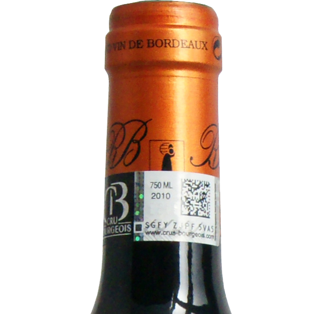 Millésime Château Mongravey Cru Bourgeois 2010