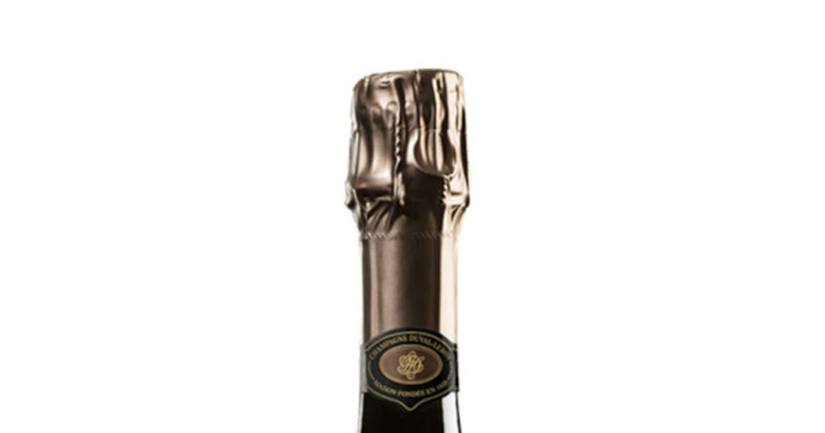Seau à champagne Duval-Leroy en aluminium Années 1990 - France