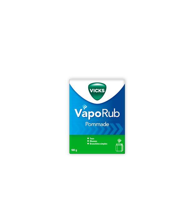 Vicks vaporub pommade pour inhalation 100 g