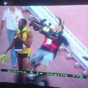 Usain Bolt renversé par un segway après son titre mondial