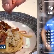 La recette des VRAIS spaghetti carbonara par le chef étoilé Simone Zanoni