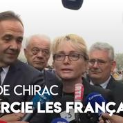 Corrèze : Claude Chirac remercie les Français pour leur soutien
