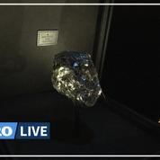 Le deuxième plus gros diamant brut au monde exposé à Paris