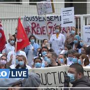 «Ségur = imposture», les soignants toujours en colère devant l’hôpital Robert-Debré à Paris