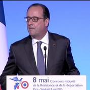 Commémoration du 8 mai: Les guerres n’ont pas disparu, rappelle Hollande
