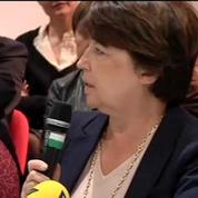 Victoire de la motion A au PS : «Je m’y retrouve pleinement» affirme Martine Aubry