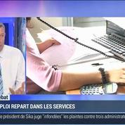 Nicolas Doze: France: l'emploi repart dans les services au premier trimestre