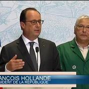 Hollande rend une visite surprise aux ex-Fralib