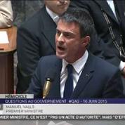Recours au 49-3 : Valls ne veut pas «d'une guerre de tranchées»