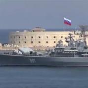 Tir de missile raté lors d'une parade de la marine russe